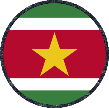 Rond Suriname Amériques Drapeaux 
