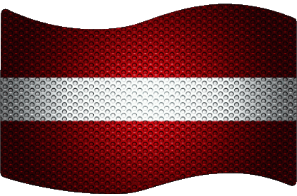 Rectangle Latvia Europe Flags 