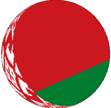 Sfera - Cubo Bielorussia Europa Bandiere 