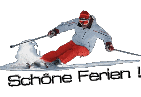 01 Schöne Ferien Winter Allemand Messages 