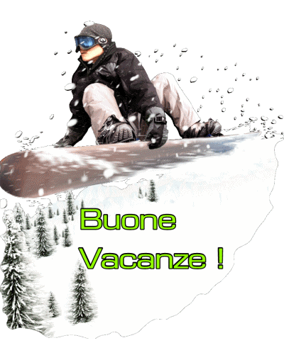 Serie 07 Buone Vacanze Iverno Italiano Messagi 