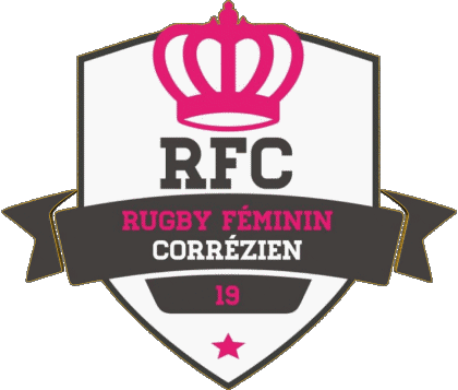 RFC - Feminin Corrézien Dept 19 Rugby Club Frankreich Logo Sport 