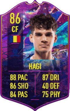 Ianis Hagi Rumänien F I F A - Karten Spieler Videospiele Multimedia 
