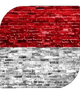 Quadrato Monaco Europa Bandiere 