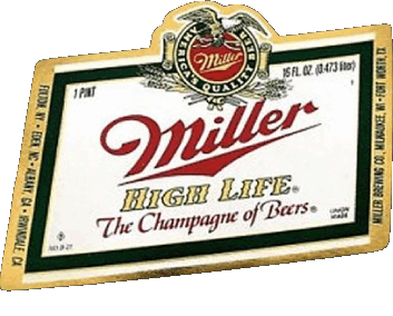 Miller USA Bier Getränke 