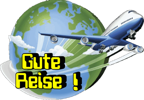 06 Sfondo trasparente Gute Reise Tedesco Messagi 