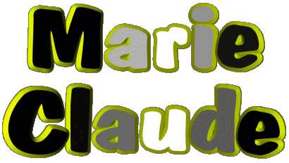 Marie Claude M Composed FEMININE - France First Names 