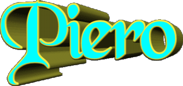 Piero P MANN - Italien Vorname 