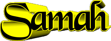 Samah S FEMININE - Maghreb Muslim First Names 