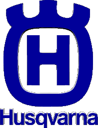 1990-1990 logo Husqvarna MOTOCICLETAS Transporte 