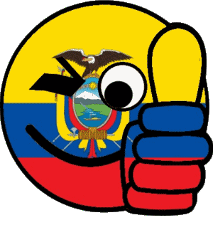 Faccina - OK Ecuador America Bandiere 