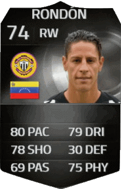 Mario Rondón Venezuela F I F A - Karten Spieler Videospiele Multimedia 