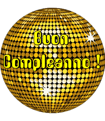 013 Sfondo trasparente Astratto - Geometrico Buon Compleanno Italiano Messagi 