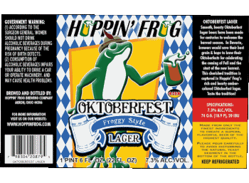 Hoppin' Frog USA Cervezas Bebidas 