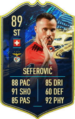 Haris Seferovic Switzerland F I F A - Card Players Video Games Multi Media 
