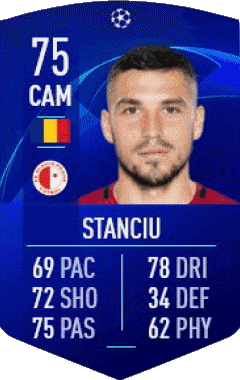 Nicolae Stanciu Roumanie F I F A - Joueurs Cartes Jeux Vidéo Multi Média 
