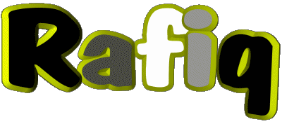 Rafiq R MASCULINO - Magreb Musulmán Nombre 