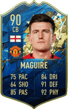 Harry Maguire England F I F A - Card Players Video Games Multi Media 