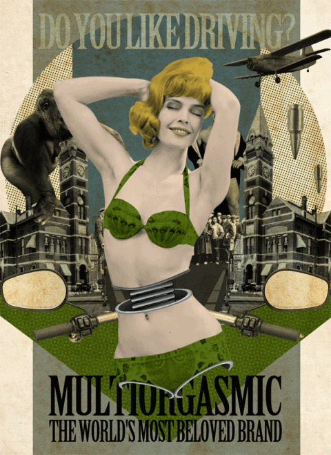 Isabel Chiara GIF Künstler Humor -  Fun 