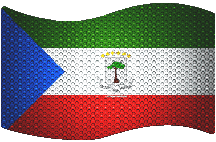 Rectangle Equatorial Guinea Africa Flags 