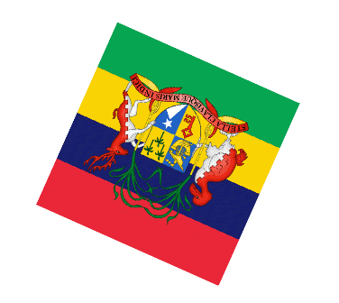 Sphere - Cube Mauritius Africa Flags 