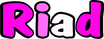 Riad R MASCULINO - Magreb Musulmán Nombre 