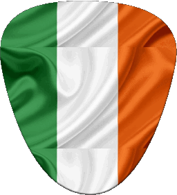 Forme Irlande Europe Drapeaux 