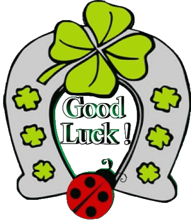 05 Fondo transparente Good Luck Inglés Mensajes 