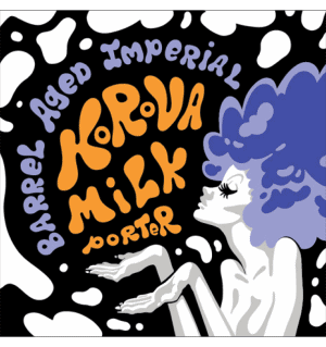 Korova milk porter-Korova milk porter Gnarly Barley USA Beers Drinks 