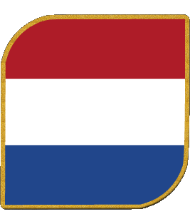 Square Netherlands Europe Flags 