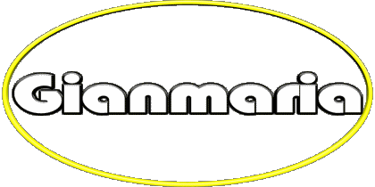 Gianmaria G WEIBLICH - Italien Vorname 