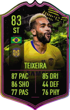 Alex Teixeira dos Santos Brasil F I F A - Jugadores  cartas Vídeo Juegos Multimedia 