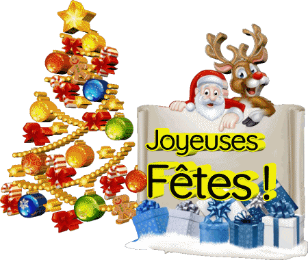Serie 23 Joyeuses Fêtes (Noël) Francese Messagi 