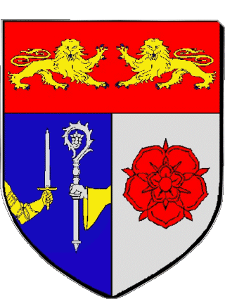 Wappen-Wappen PACY SUR EURE 27 Abteilungen - Städte Frankreich Fahnen 