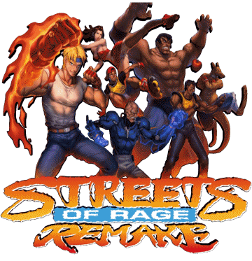 Remake Icones Streets of Rage Jeux Vidéo Multi Média 