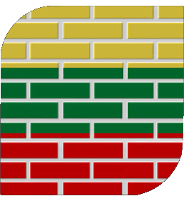 Quadrato Lituania Europa Bandiere 