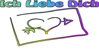 Corazón Ich Liebe Dich Alemán Mensajes 