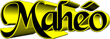 Mahéo M MANN - Frankreich Vorname 