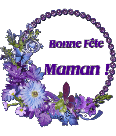 016 Bonne Fête Maman Francés Mensajes 