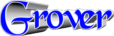 Grover G MASCULINE -  UK - USA - IRL - AUS - NZ First Names 