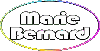 Marie Bernard M Composed FEMININE - France First Names 