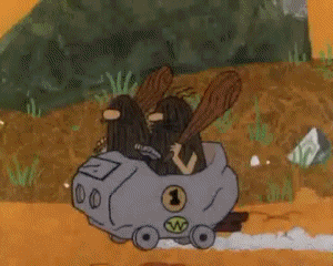 Motors Race Video GIF - 05 Wacky Races Cartoni animati TV Film Multimedia 