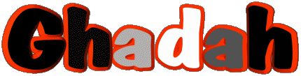 Ghadah G WEIBLICH - Maghreb Muslim Vorname 