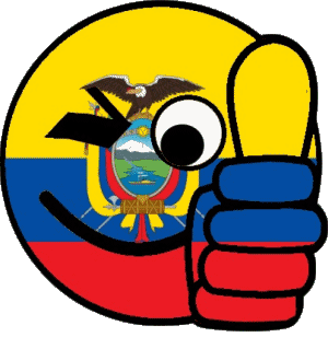 Faccina - OK Ecuador America Bandiere 