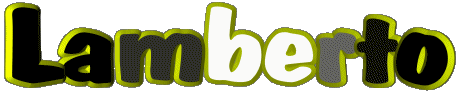 Lamberto L MANN - Italien Vorname 