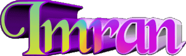 Imran I MASCHIO - Maghreb Musulmano Nome 