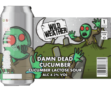 Damn dead cucumber-Damn dead cucumber Wild Weather UK Cervezas Bebidas 
