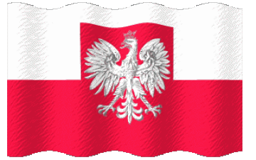 Welligkeit Polen Europa Fahnen 