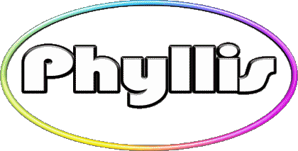 Phyllis P FEMININ - UK - USA Prénoms 