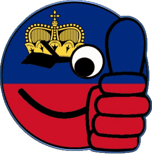 Smiley - OK Liechtenstein Europe Drapeaux 